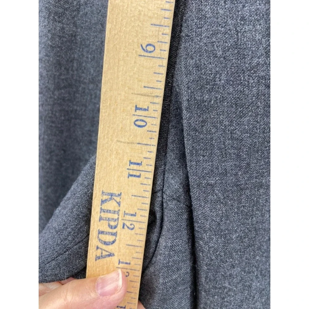 Banana Republic Dress Pants Mens 34x32 Grey Tailored Slim Fit Wool Career Office